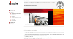 Desktop Screenshot of imaxim.ro